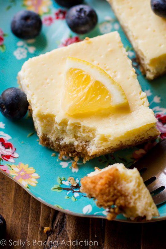 Greek Yogurt Lemon Bars